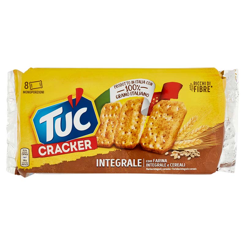 Tuc Cracker con farina integrale